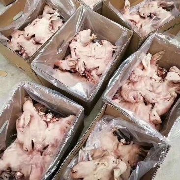 全熟羊头肉，国产白头，干净无毛