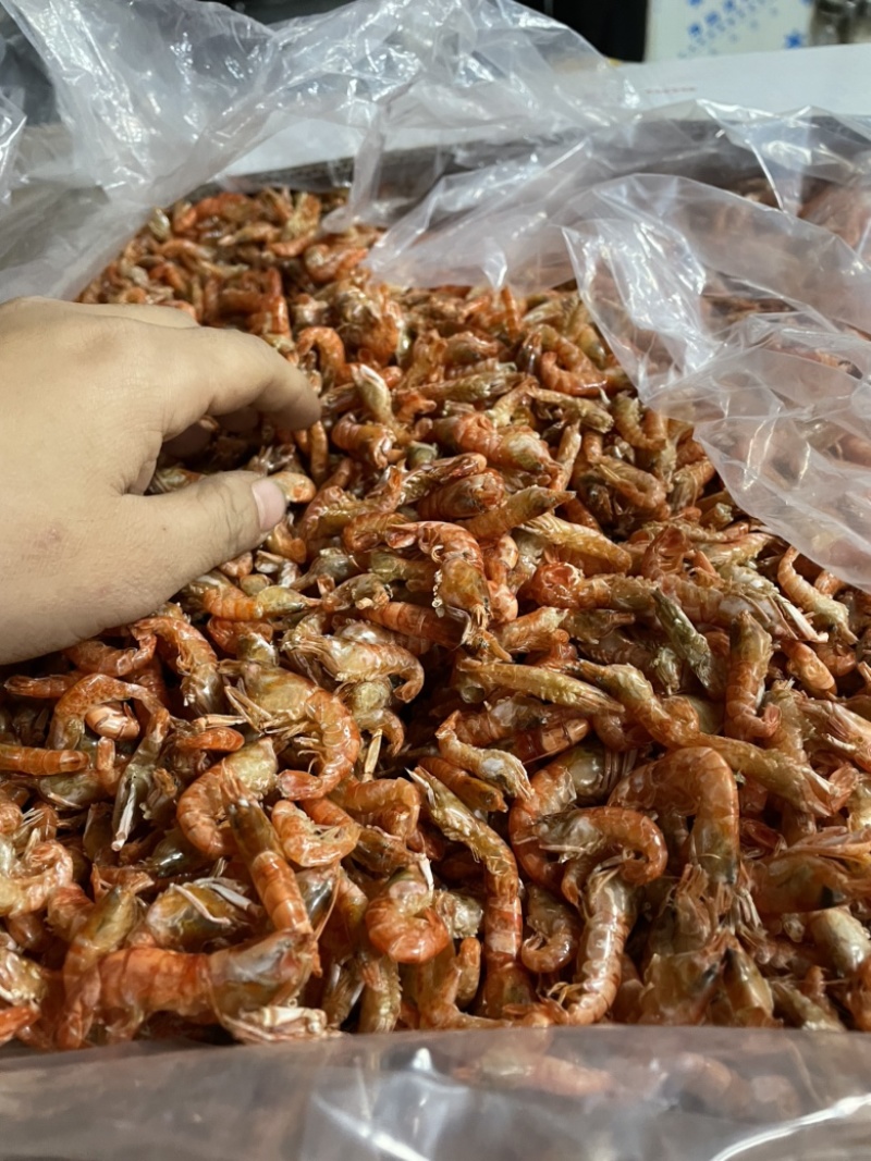 大头虾夹板虾大红虾无盐虾干
