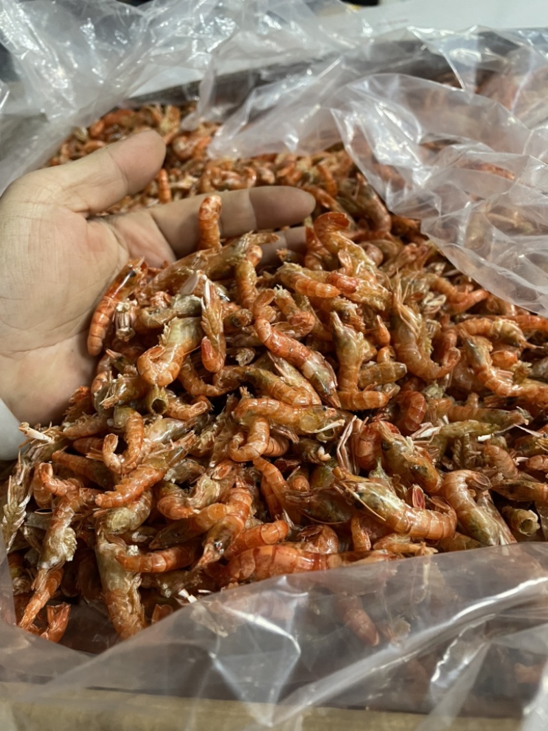 大头虾夹板虾大红虾无盐虾干