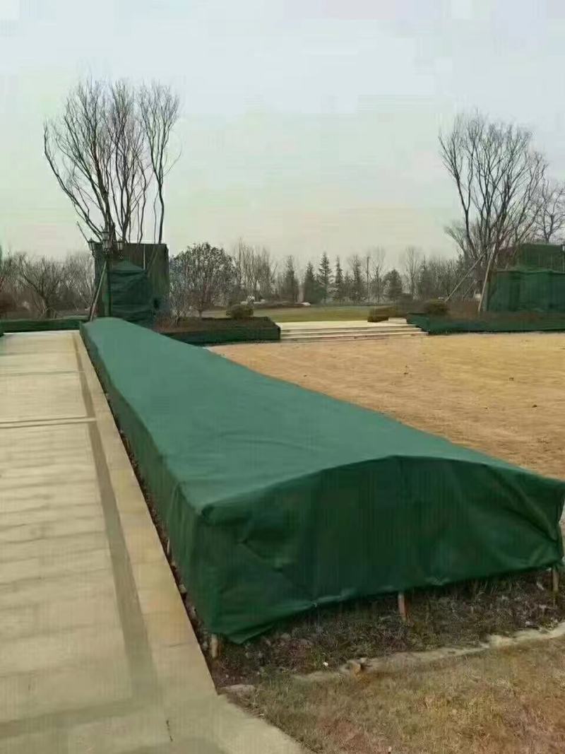 绿色裹树防寒布园林绿化保湿复膜裹树布无纺布