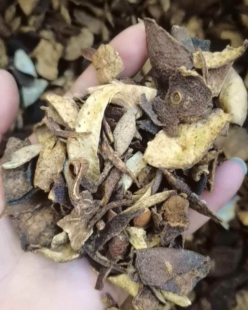 新会陈皮断碎颗粒特价大货批发零售常年大货现货供应