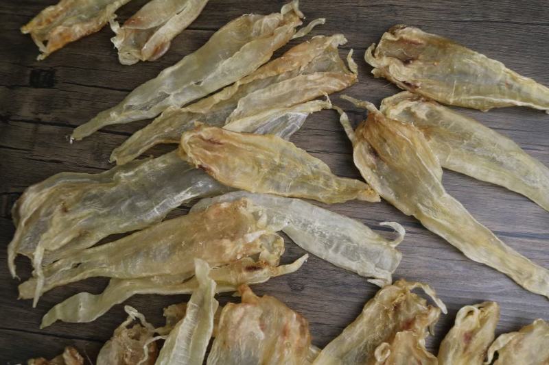 26头阴阳公鱼胶花胶色泽白净金黄足干上等品质