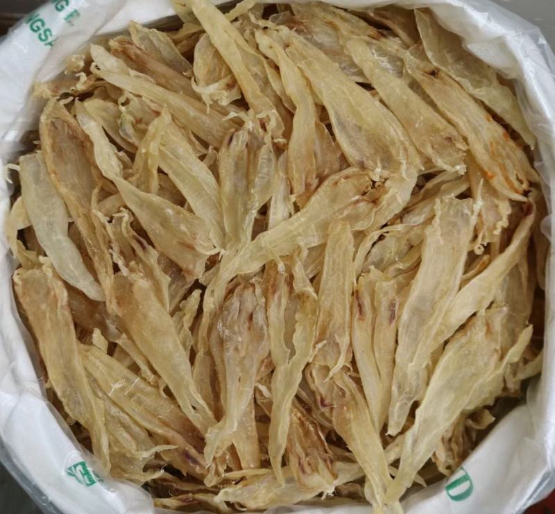 26头阴阳公鱼胶花胶色泽白净金黄足干上等品质