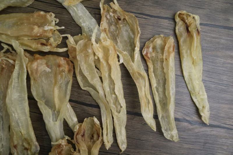 26头阴阳公鱼胶花胶色泽白净金黄足干上等品质