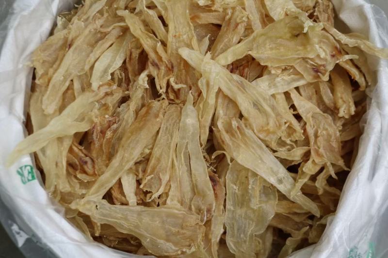 26头阴阳公鱼胶花胶色泽白净金黄足干上等品质