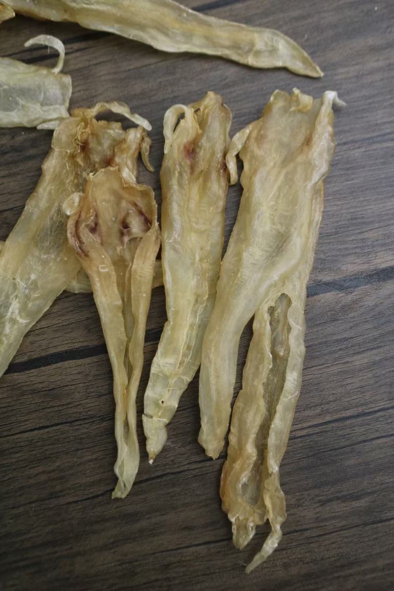 26头阴阳公鱼胶花胶色泽白净金黄足干上等品质