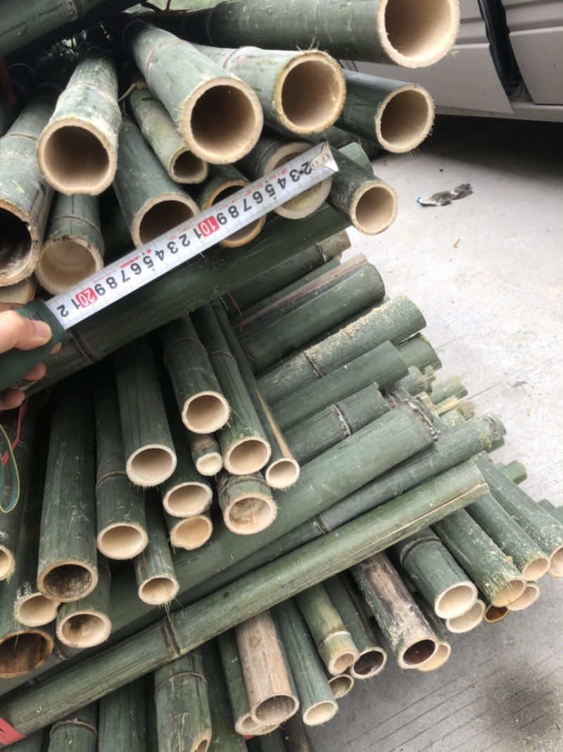 竹杆支撑杆3-8米大量供应基地直供
