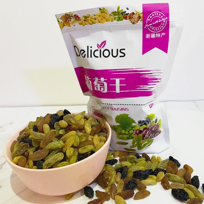 彩虹葡萄干（特级+一级五种葡萄干混合口味装）多种规格