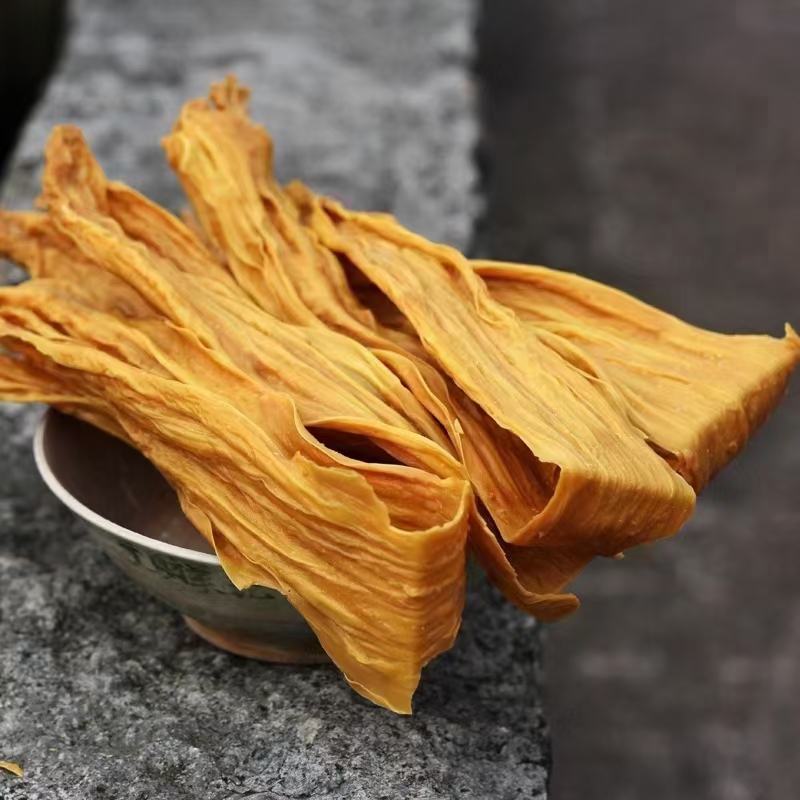 腐竹干货批发清流豆腐皮厂家头层腐竹批发客家豆腐皮