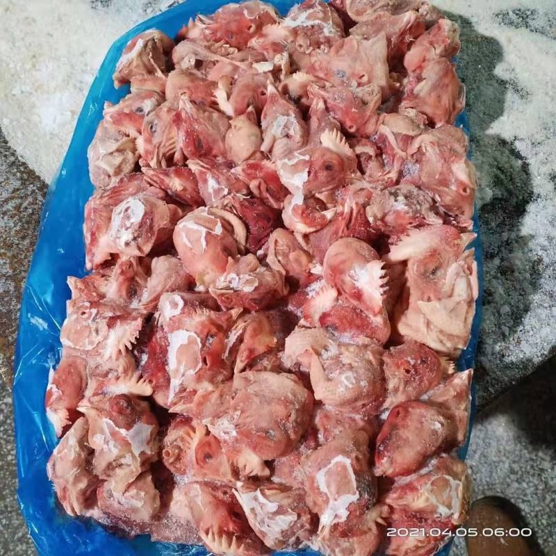 饲料级肉食鸡鸡头30吨