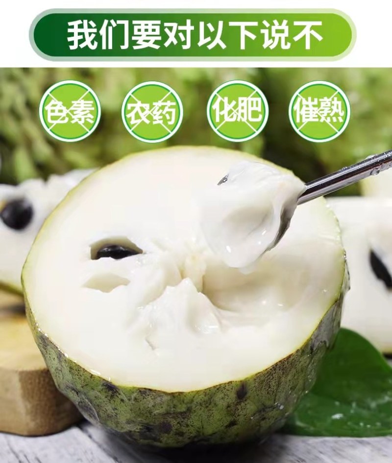 牛奶凤梨释迦果新鲜水果番茄枝当季亚热带稀有水果释迦摩尼大