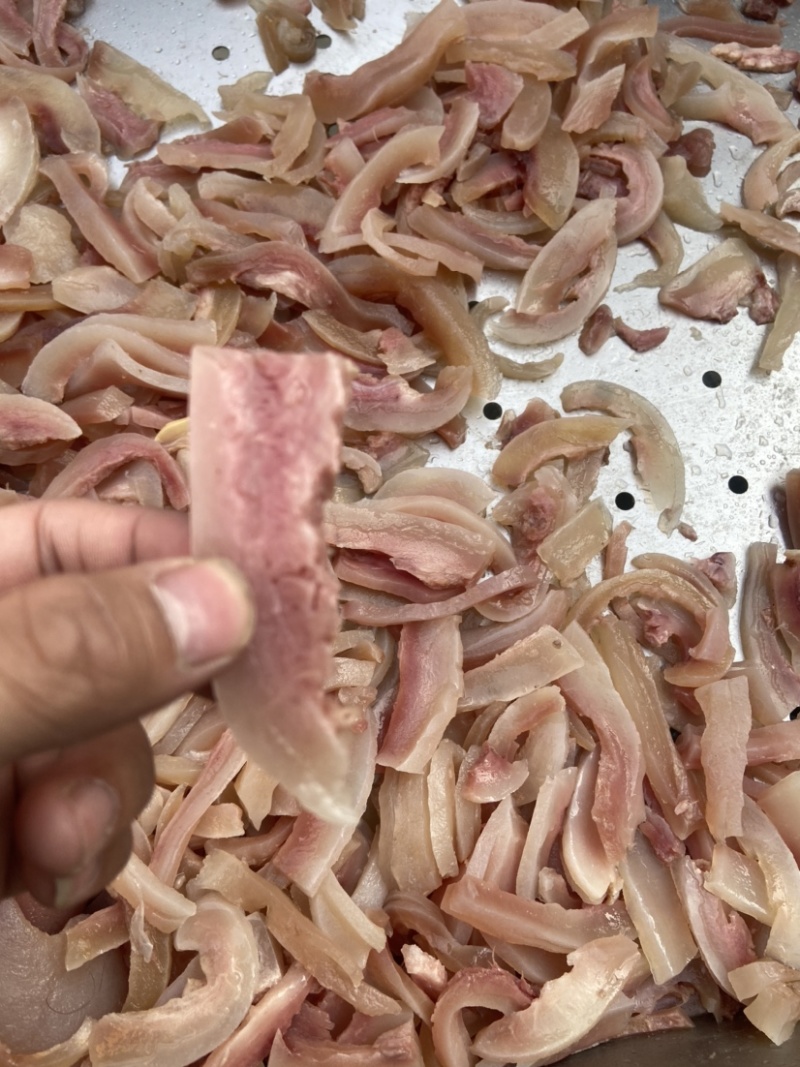 牛头皮熟牛头皮丝，真空包装，全国冷链运输