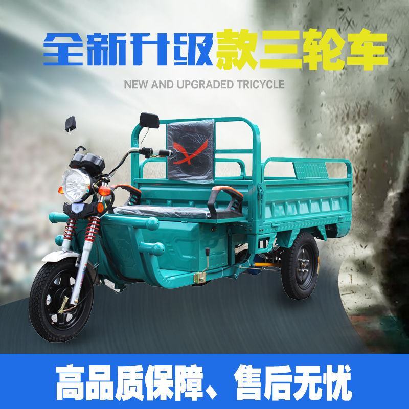 电动三轮车载重王货车成人拉货三轮车快递车家用农用电瓶车