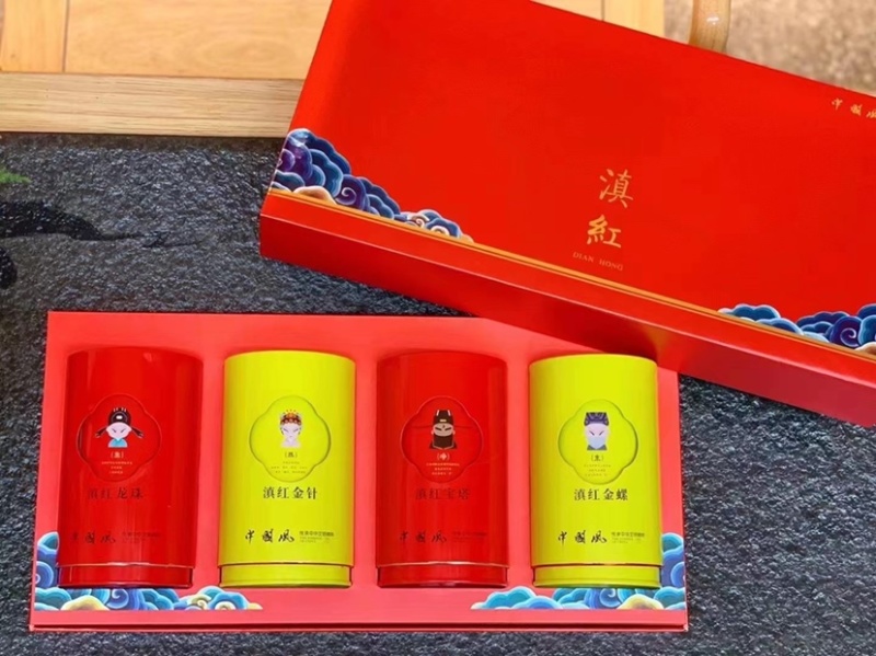 滇红红茶功夫红茶滇红宝塔银针金螺龙珠