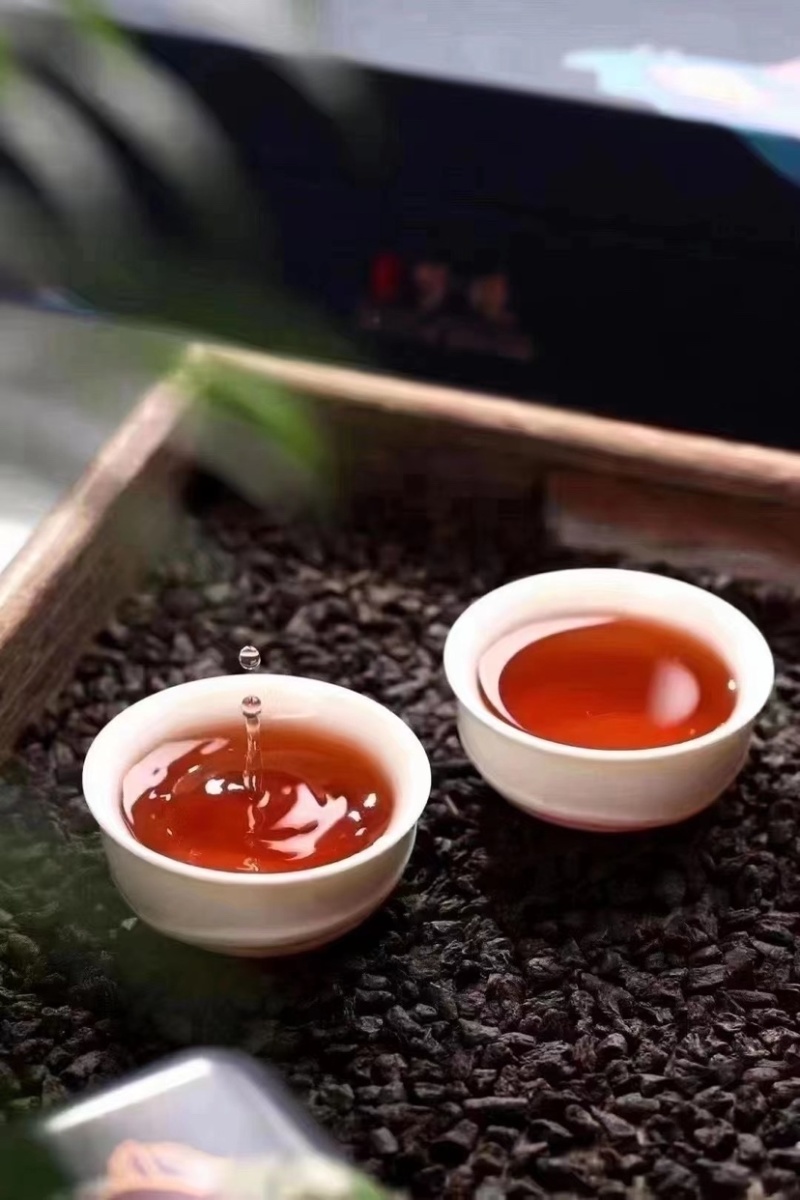 糯米香陈年碎银子茶化石普洱熟茶老茶头