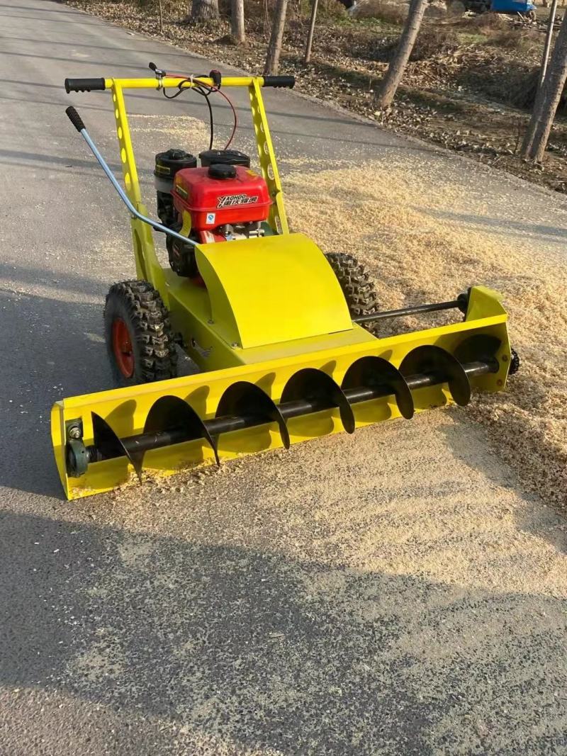 小型除雪机物业小型多功能扫雪机手推式抛雪机