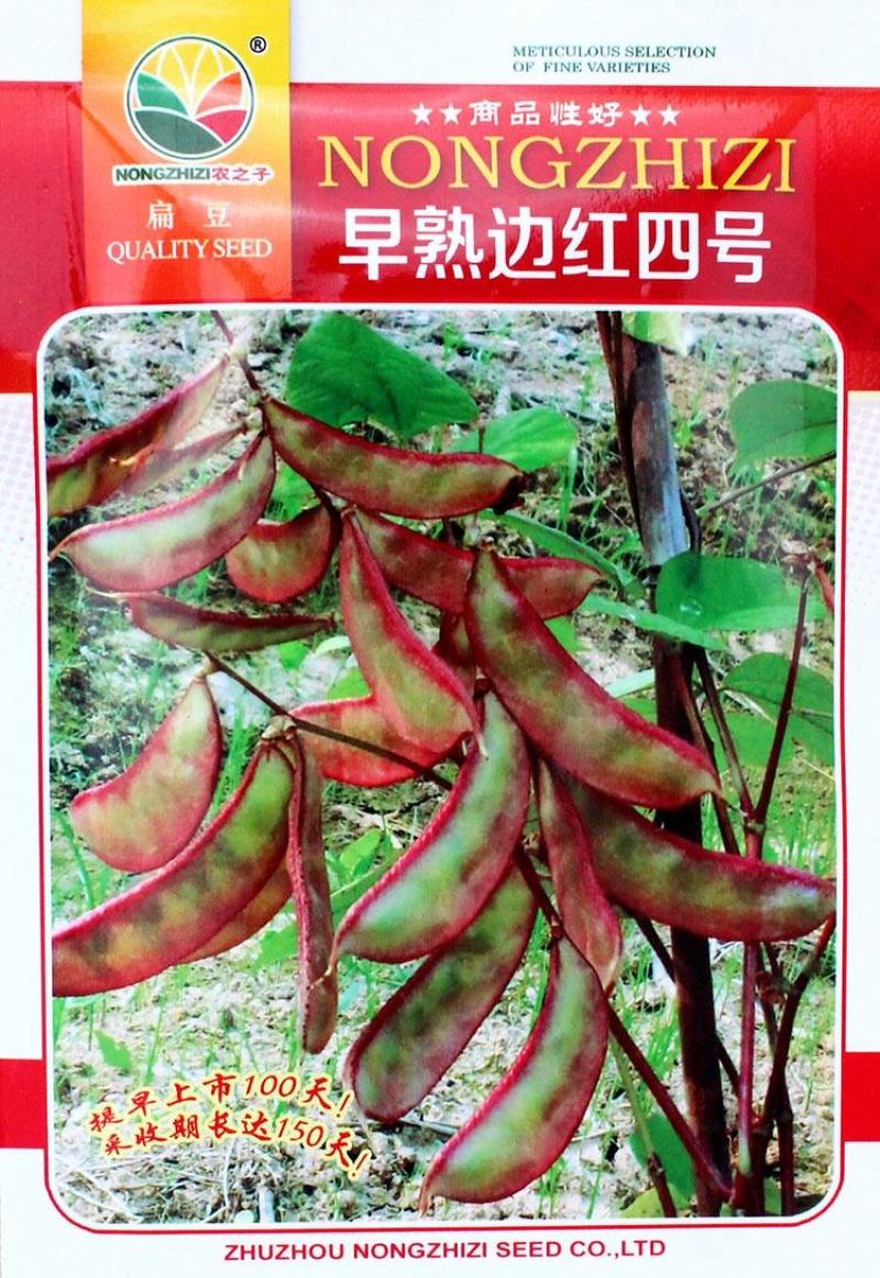 农之子早生边红扁豆种子，500克