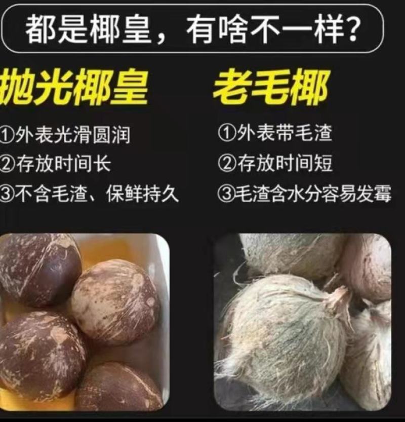 海南精品椰皇，口感甜美，产地直销，一手货源。
