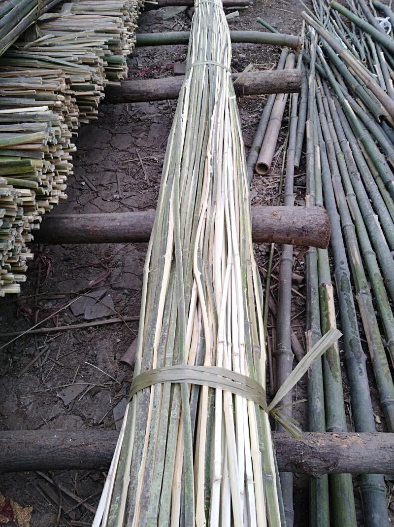 大量供应烤直竹竿，竹条，绿化竹竿