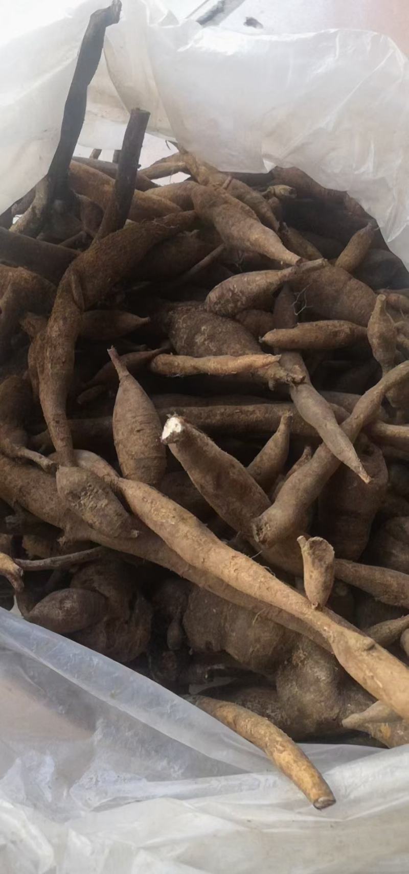 小叶野生牛大力干片，大瑶山原始生态高山野生牛大力