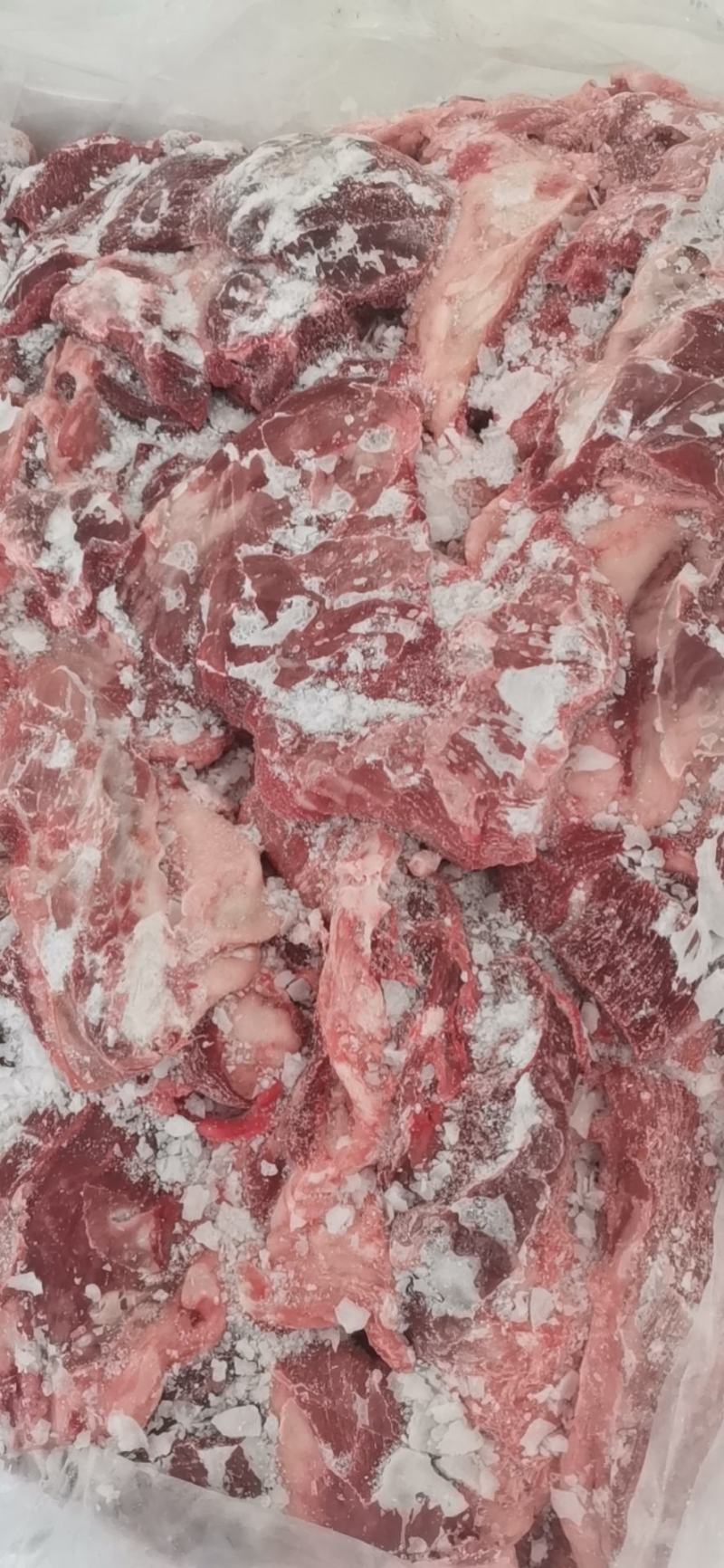 母猪精碎肉，正二八精碎肉，新货，手续齐全