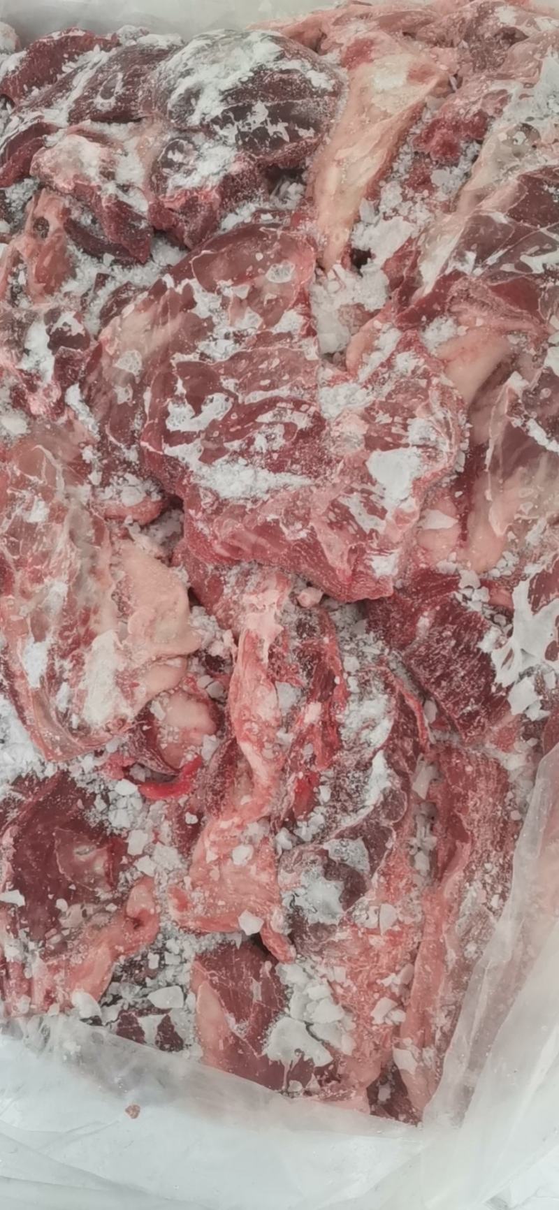 母猪精碎肉，正二八精碎肉，新货，手续齐全