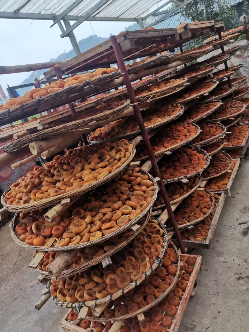 水晶柿饼广西桂林柿饼圆饼吊饼柿饼电商柿饼