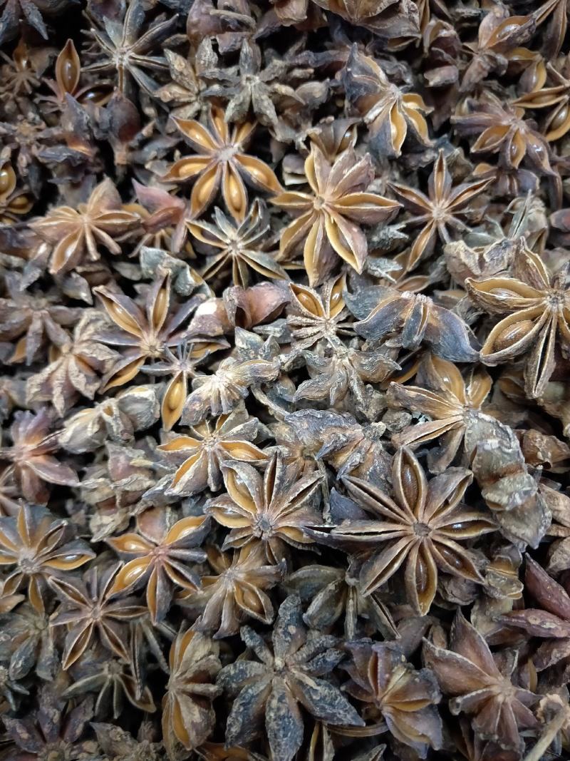 大红八角干新春花八角干枝八角碎八角全干无硫产地直发严选品