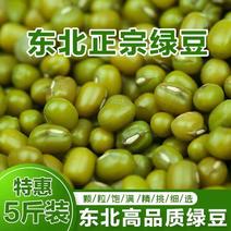 【产地直】绿豆5斤农家小绿豆真空包装去皮绿豆包邮