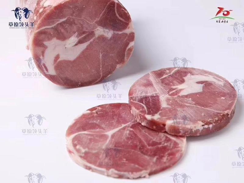 内蒙古草原领头羊羔羊肉卷，羊肉卷，涮羊肉，羔羊肉