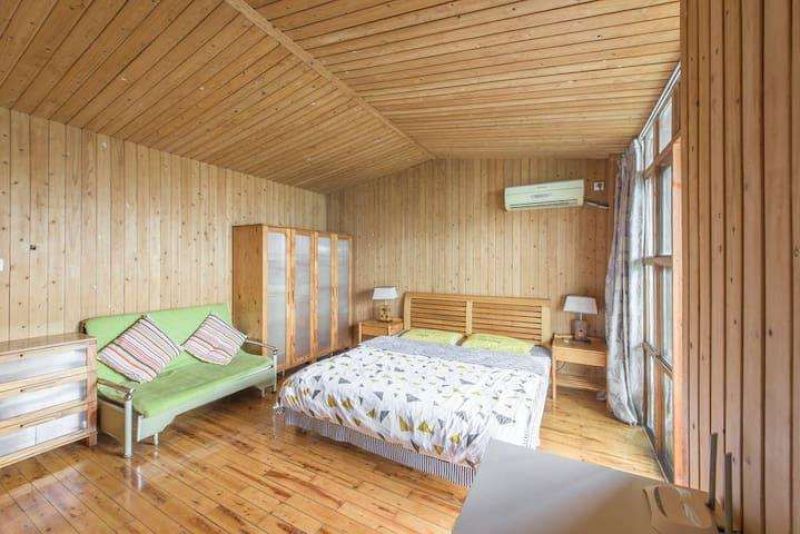 定制单层双层防腐木木屋别墅户外度假屋移动现代木屋民宿景区