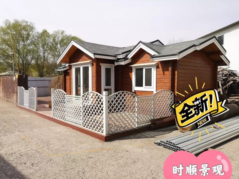 定制单层双层防腐木木屋别墅户外度假屋移动现代木屋民宿景区