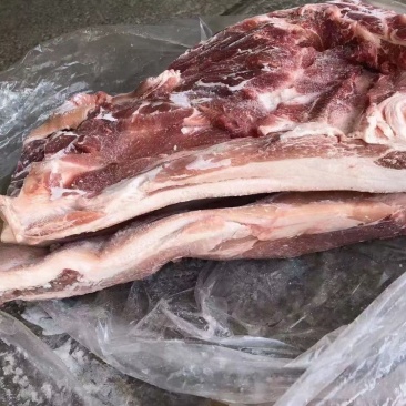 带皮后上肉4.5元一斤