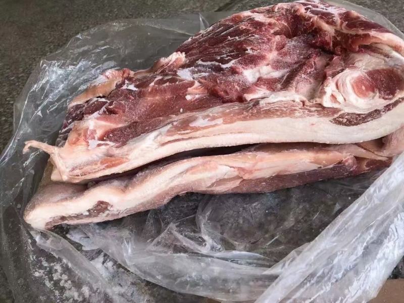 带皮后上肉4.5元一斤