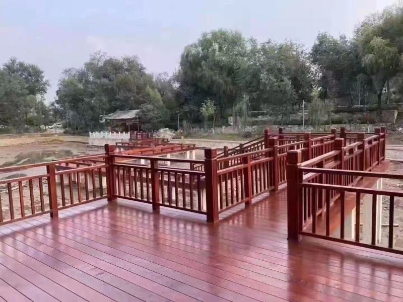 防腐木木栈道公园景观工程木桥防腐木长廊