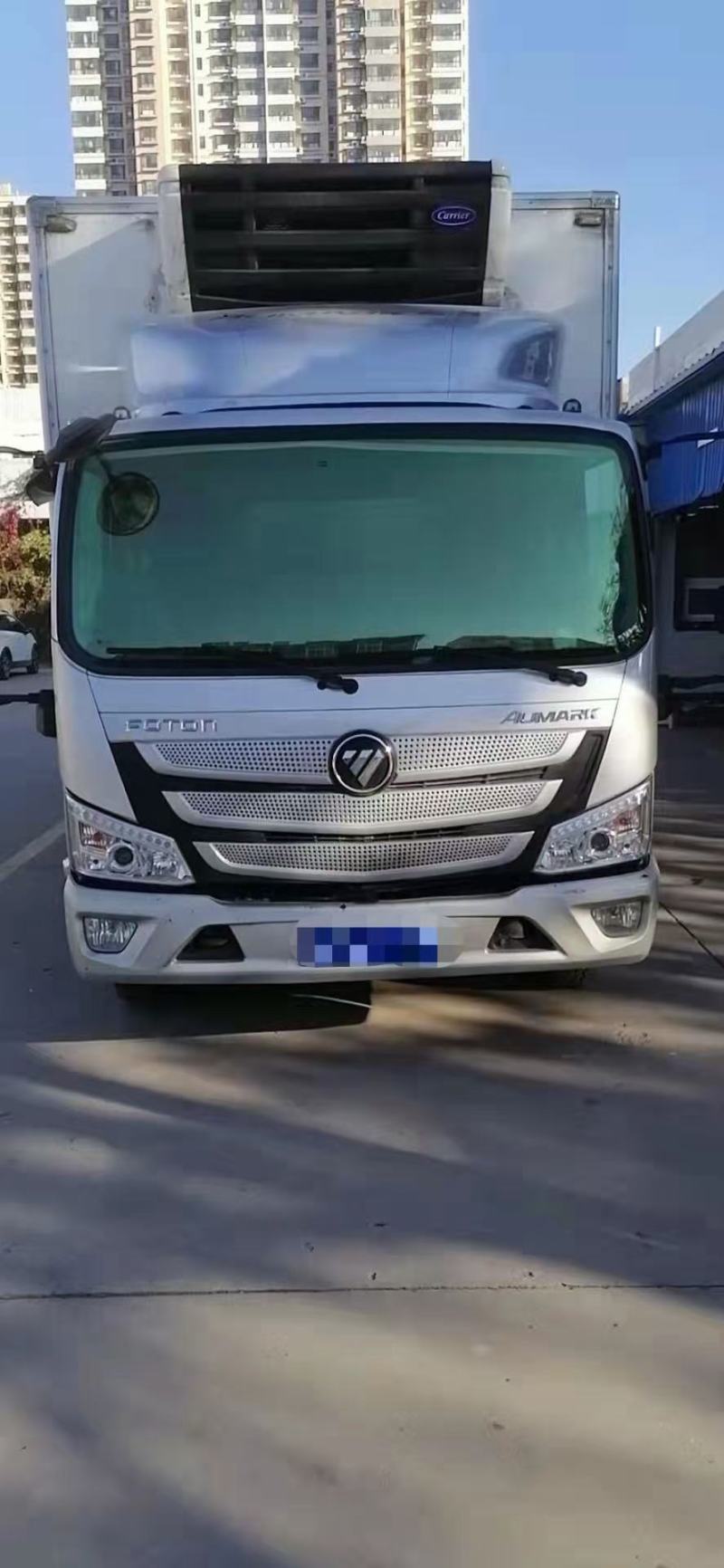 二手宽体肉钩冷藏车，20年1月，4.2冷藏车，