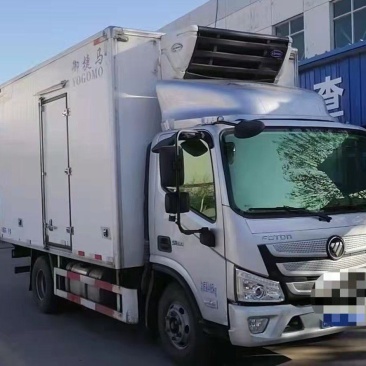二手宽体肉钩冷藏车，20年1月，4.2冷藏车，