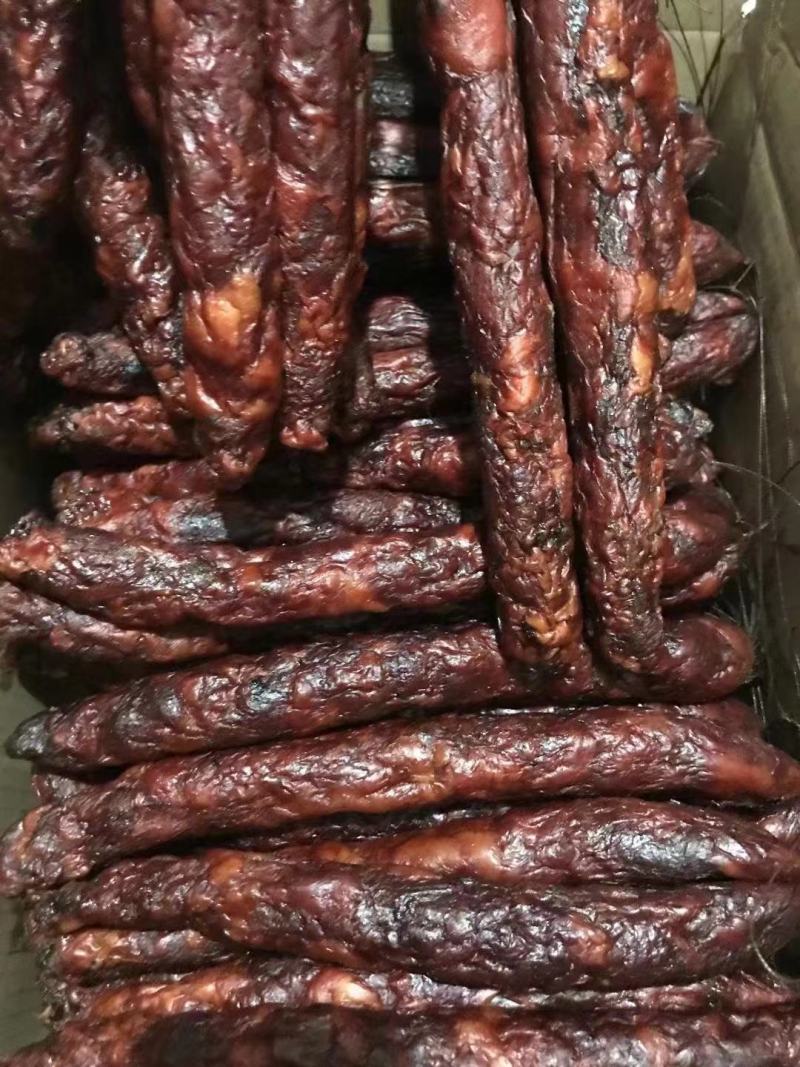 柴火烟熏纯肉麻辣香肠（展会、平台、摆摊、饭店，量大从优！