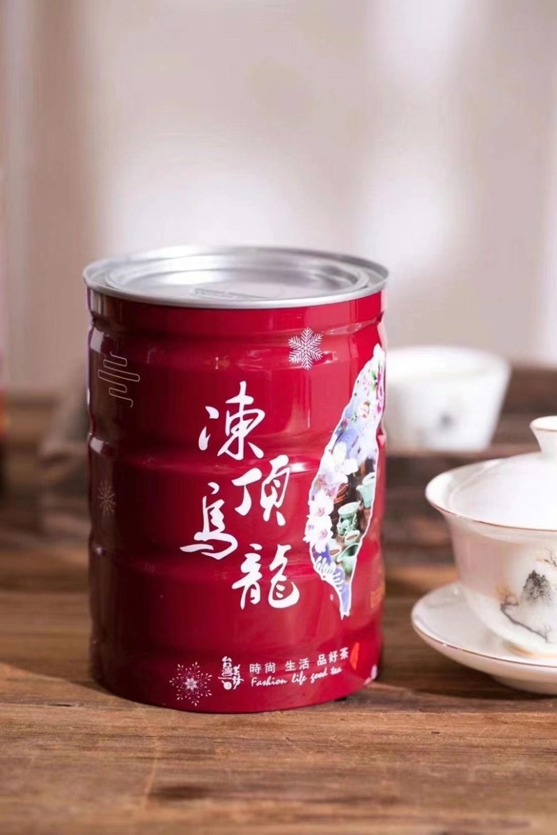 冻顶乌龙茶冷泡茶浓香礼盒装500克