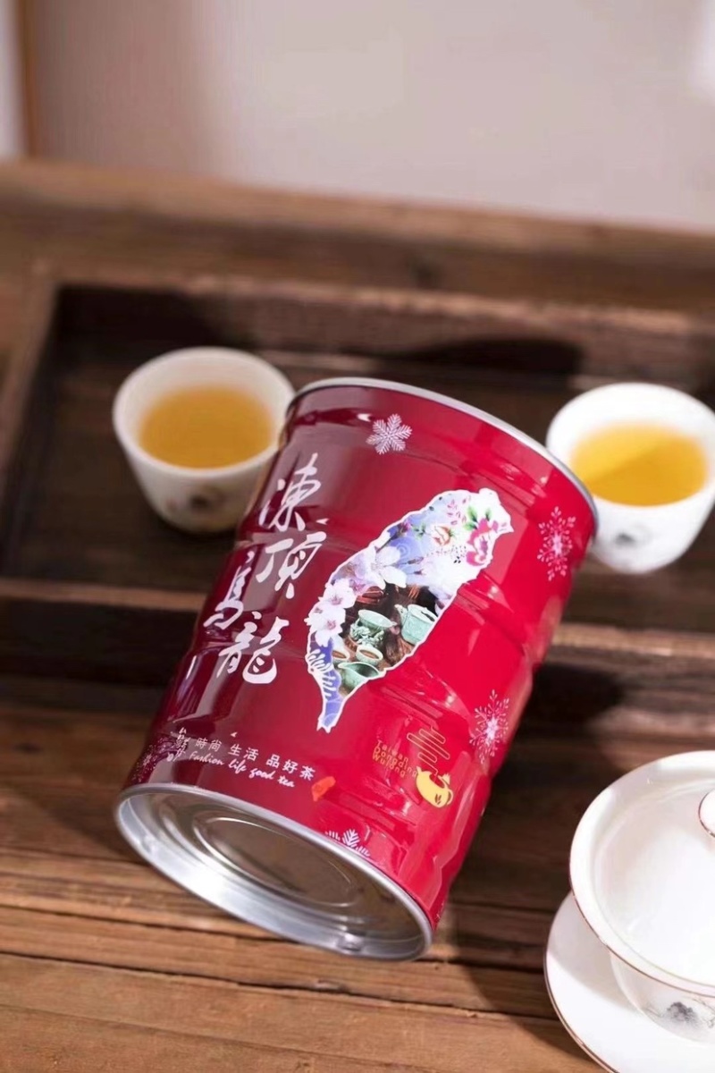 冻顶乌龙茶冷泡茶浓香礼盒装500克