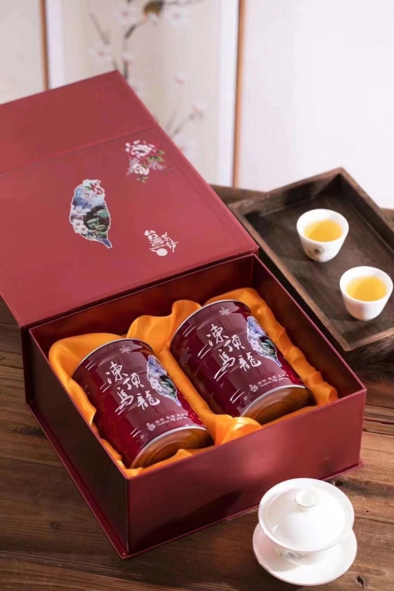 冻顶乌龙茶冷泡茶浓香礼盒装500克