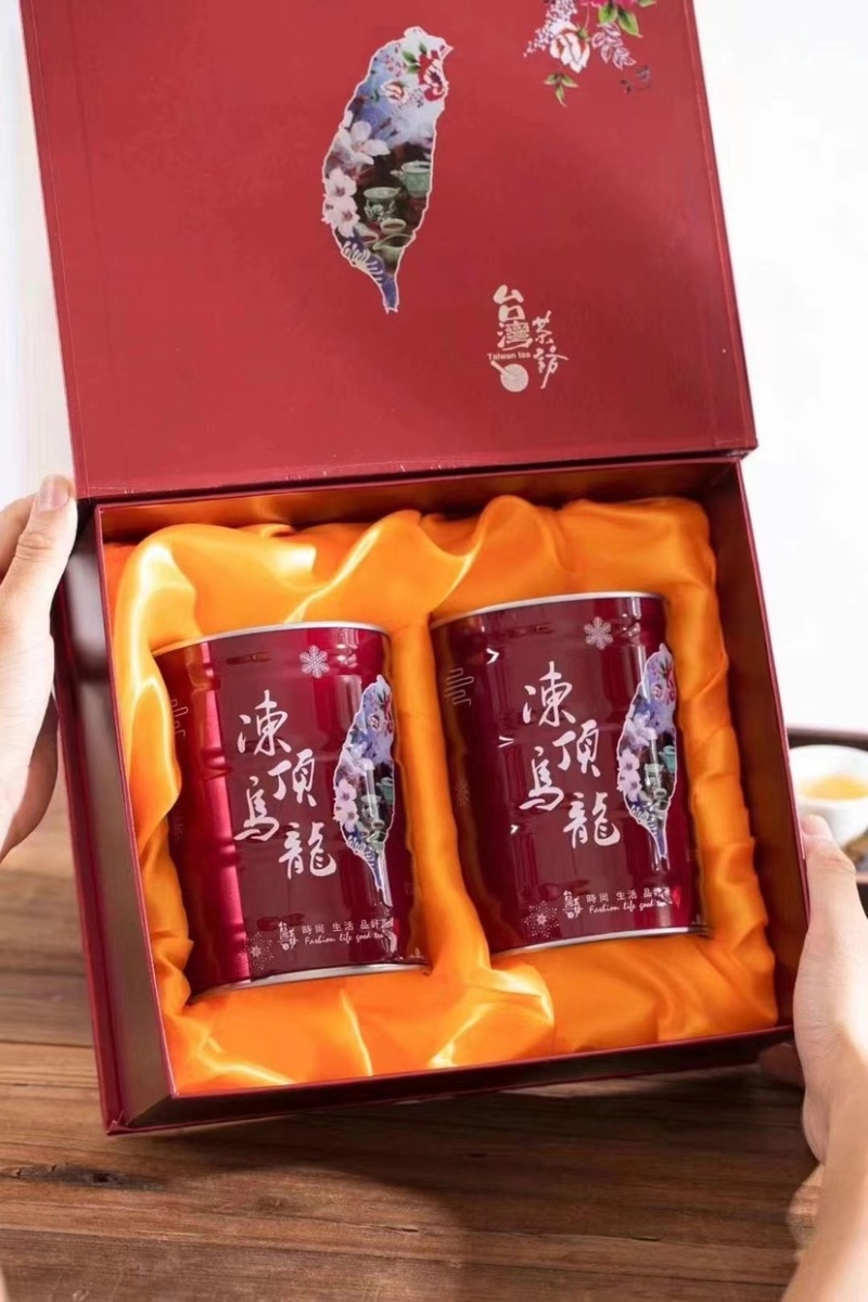 冻顶乌龙茶冷泡茶浓香礼盒装500克