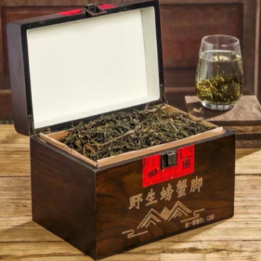 云南普洱茶野生古树螃蟹脚普洱茶生茶古树茶礼盒装500克