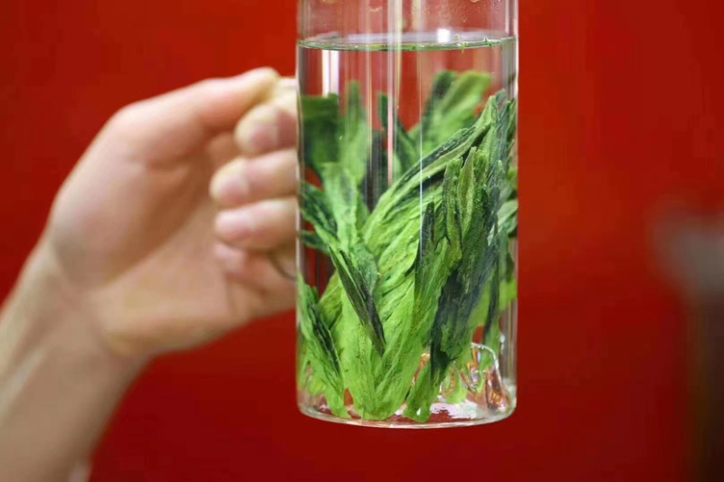 猴魁绿茶新茶木箱装500克