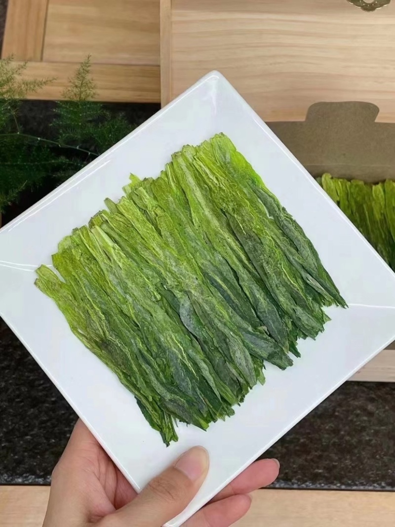 猴魁绿茶新茶木箱装500克