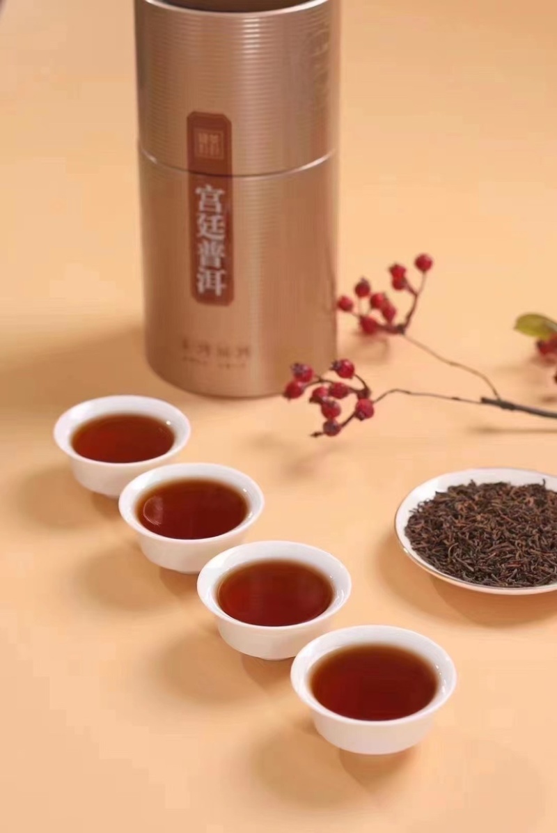 普洱茶散普熟茶金芽陈年老茶普洱茶500克