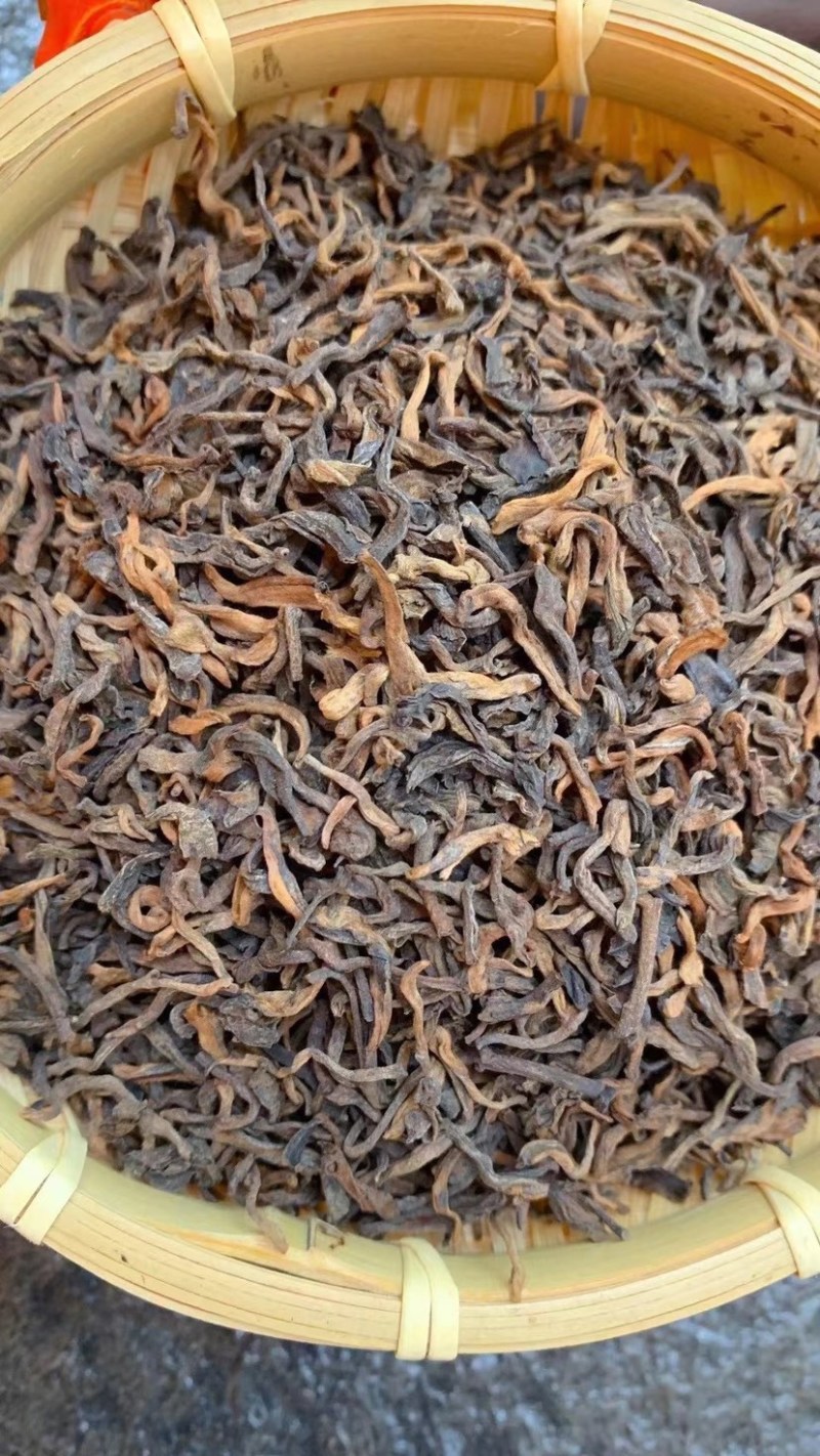 普洱茶散普熟茶金芽陈年老茶普洱茶500克