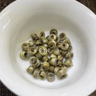 茉莉花茉莉女儿环龙珠飘雪浓香型玉环茶500克