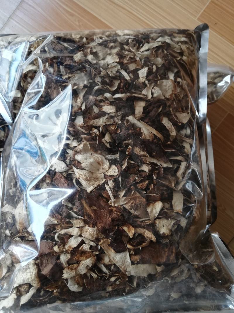 野生松茸皮，已过筛没有土和杂质