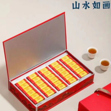 大红袍茶叶肉桂岩茶浓香型小包装礼盒装250克